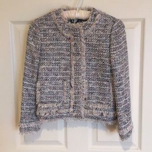 J. Crew woven multi-colored blazer